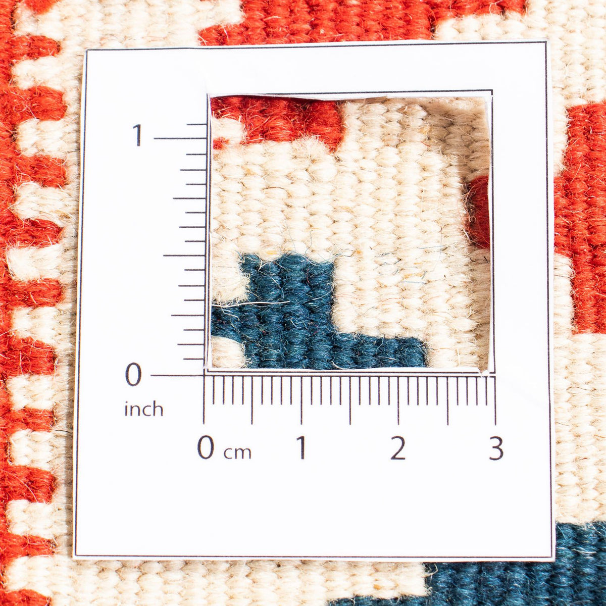 Alfombra Kelim - Oriental cuadrado  - 105 x 104 cm - azul oscuro