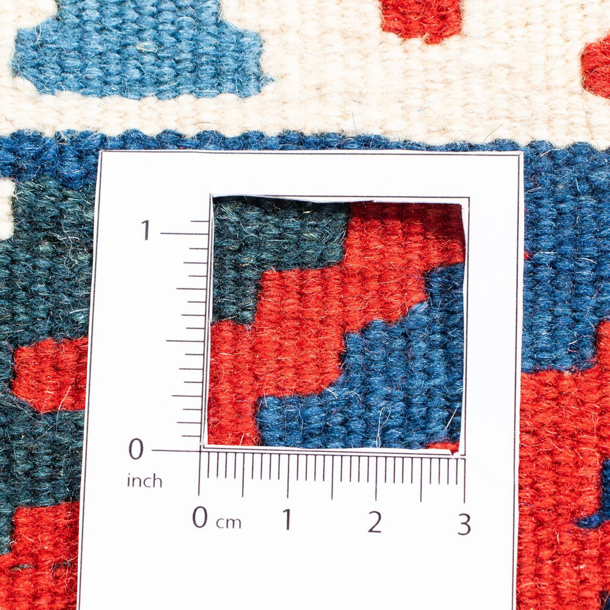 Alfombra Kelim - Oriental cuadrado  - 104 x 102 cm - rojo oscuro