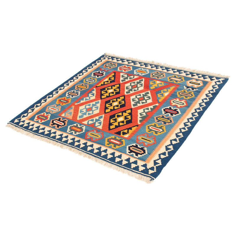 Alfombra Kelim - Oriental cuadrado  - 108 x 97 cm - óxido