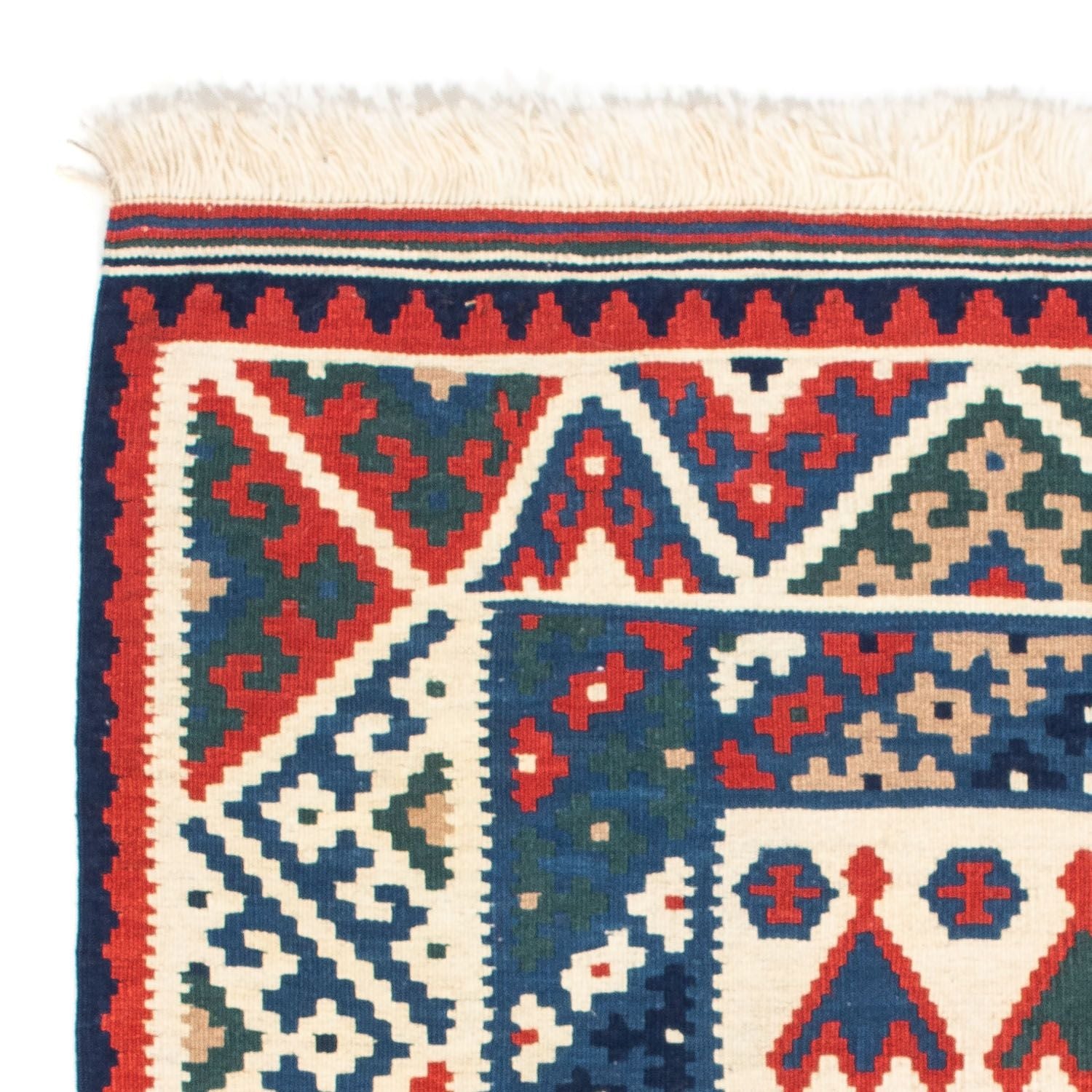Alfombra Kelim - Oriental cuadrado  - 117 x 102 cm - azul oscuro