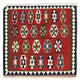 Kilim Fars Alfombra 98x100cm