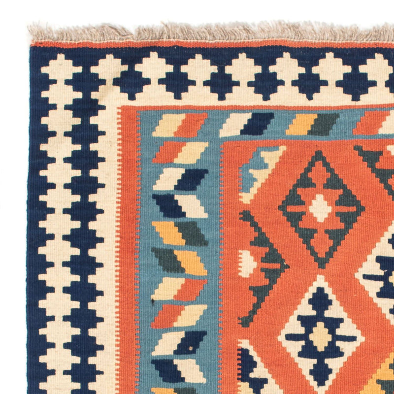 Alfombra Kelim - Oriental cuadrado  - 104 x 104 cm - óxido