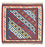 Alfombra Kelim - Oriental cuadrado  - 104 x 97 cm - azul