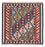 Alfombra Kelim - Oriental cuadrado  - 101 x 99 cm - azul oscuro