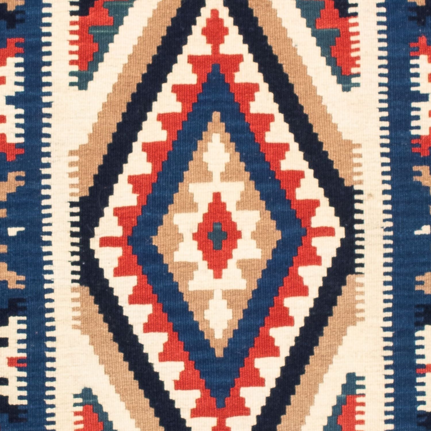 Alfombra Kelim - Oriental cuadrado  - 106 x 100 cm - multicolor