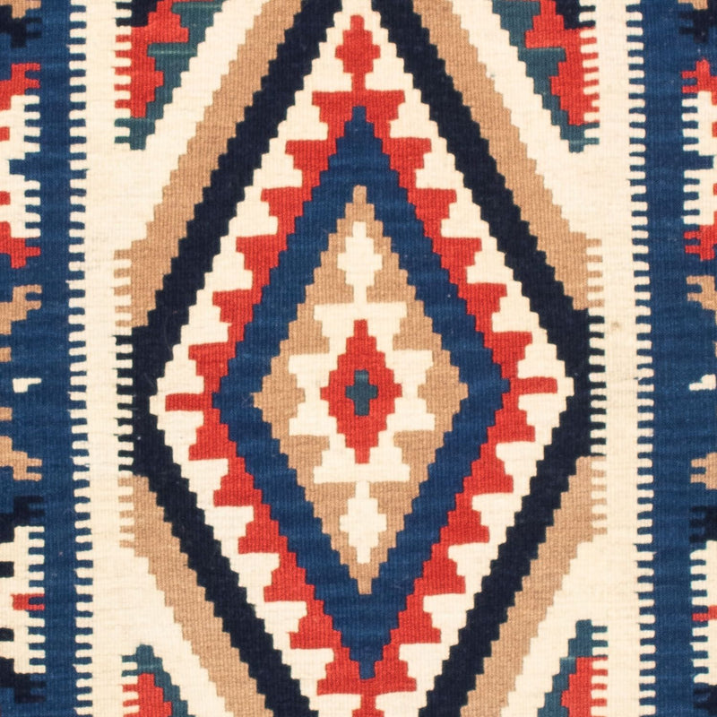 Alfombra Kelim - Oriental cuadrado  - 106 x 100 cm - multicolor