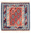 Alfombra Kelim - Oriental cuadrado  - 103 x 101 cm - multicolor