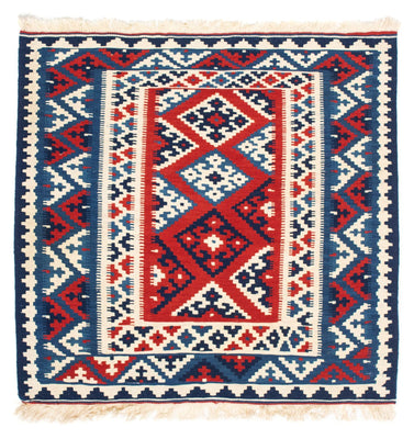 Alfombra Kelim - Oriental cuadrado  - 103 x 103 cm - multicolor