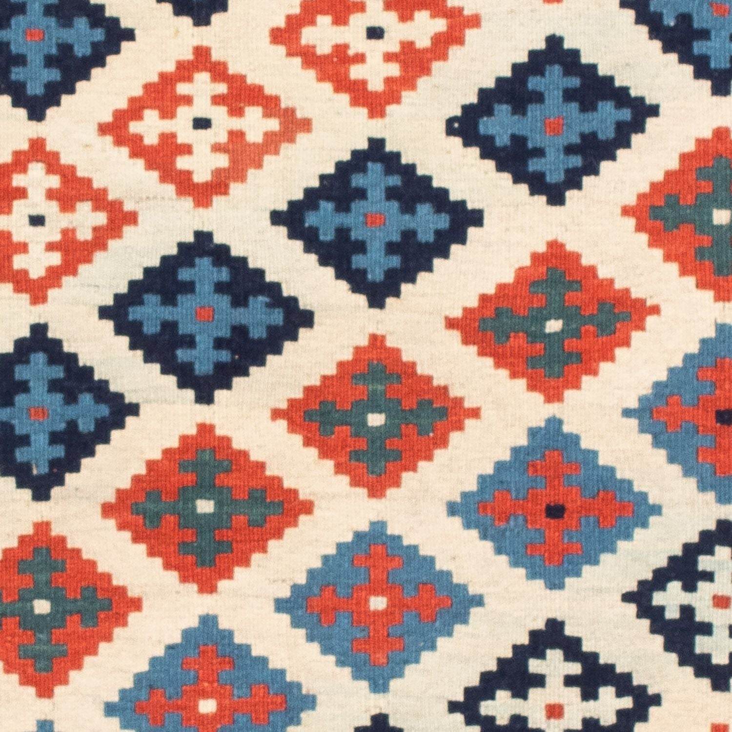Alfombra Kelim - Oriental cuadrado  - 110 x 104 cm - óxido