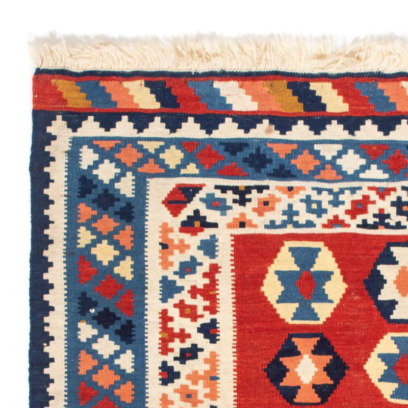 Alfombra Kelim - Oriental cuadrado  - 110 x 105 cm - azul