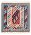 Alfombra Kelim - Oriental cuadrado  - 103 x 103 cm - azul
