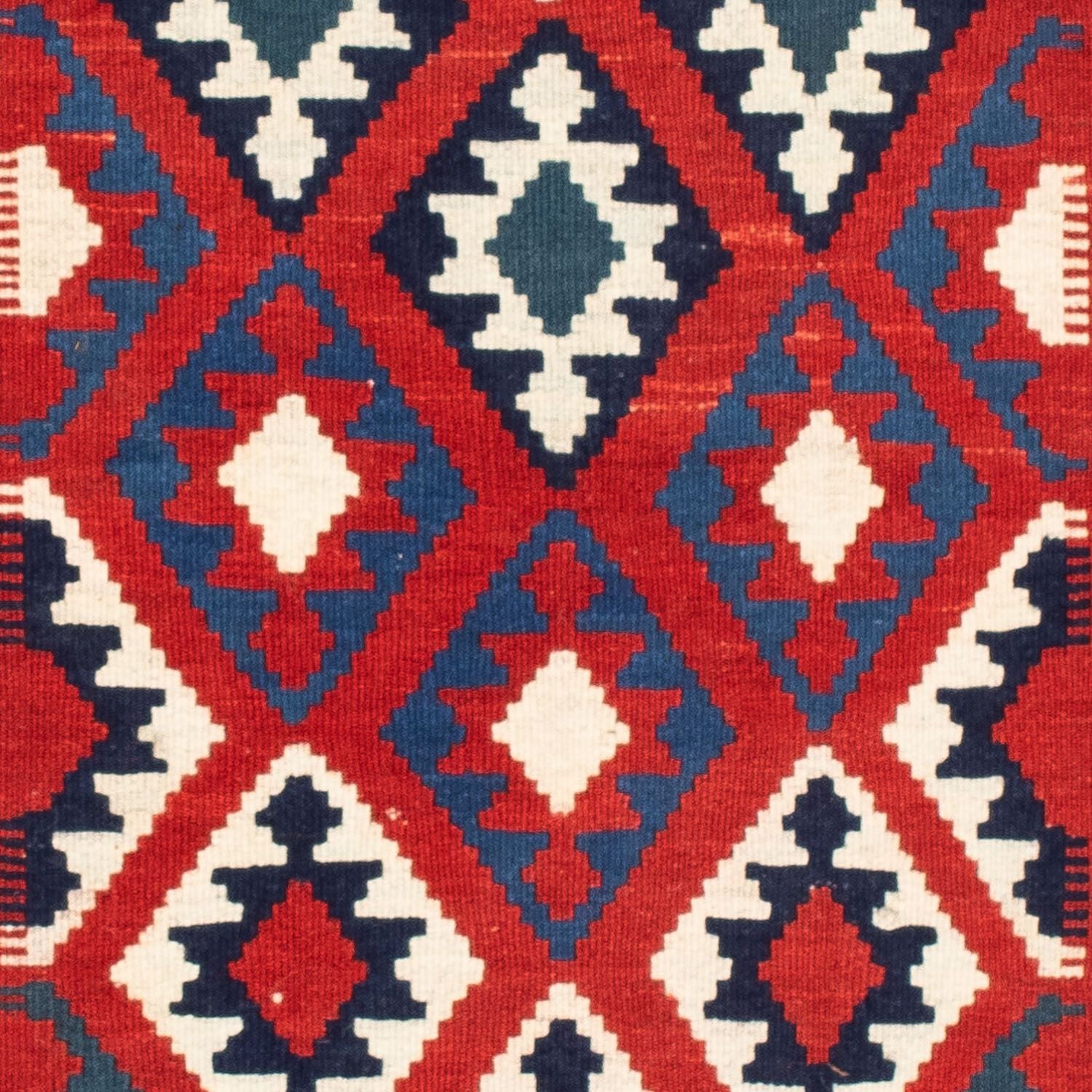 Alfombra Kelim - Oriental cuadrado  - 104 x 103 cm - azul oscuro