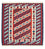 Alfombra Kelim - Oriental cuadrado  - 102 x 102 cm - rojo oscuro