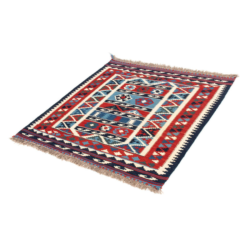 Alfombra Kelim - Oriental cuadrado  - 104 x 99 cm - multicolor