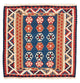 Kilim Fars Alfombra 104x102cm