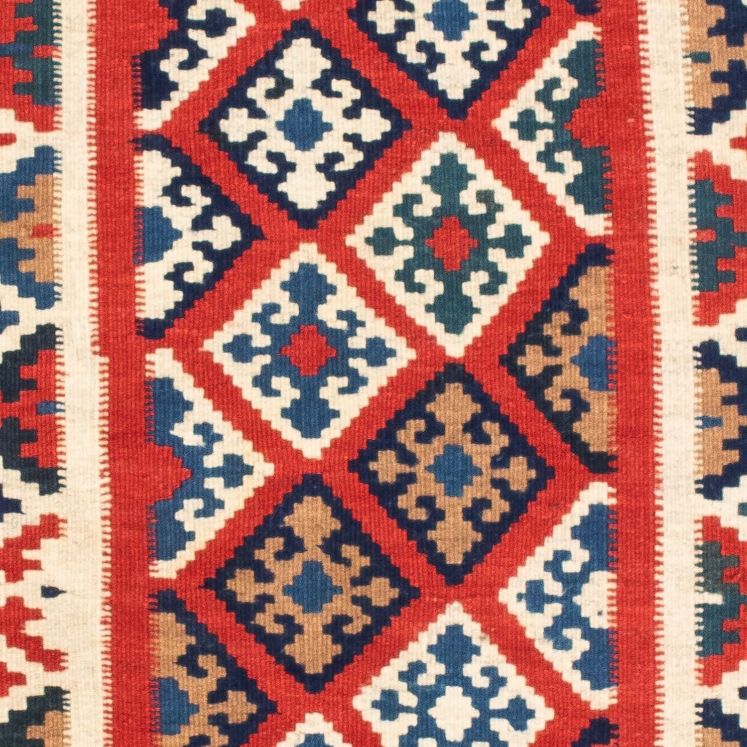 Alfombra Kelim - Oriental cuadrado  - 99 x 95 cm - azul oscuro