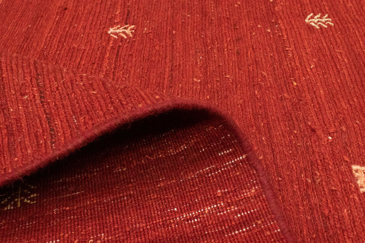 Alfombra Gabbeh - Persa - 187 x 121 cm - rojo