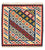Alfombra Kelim - Oriental cuadrado  - 101 x 101 cm - beige