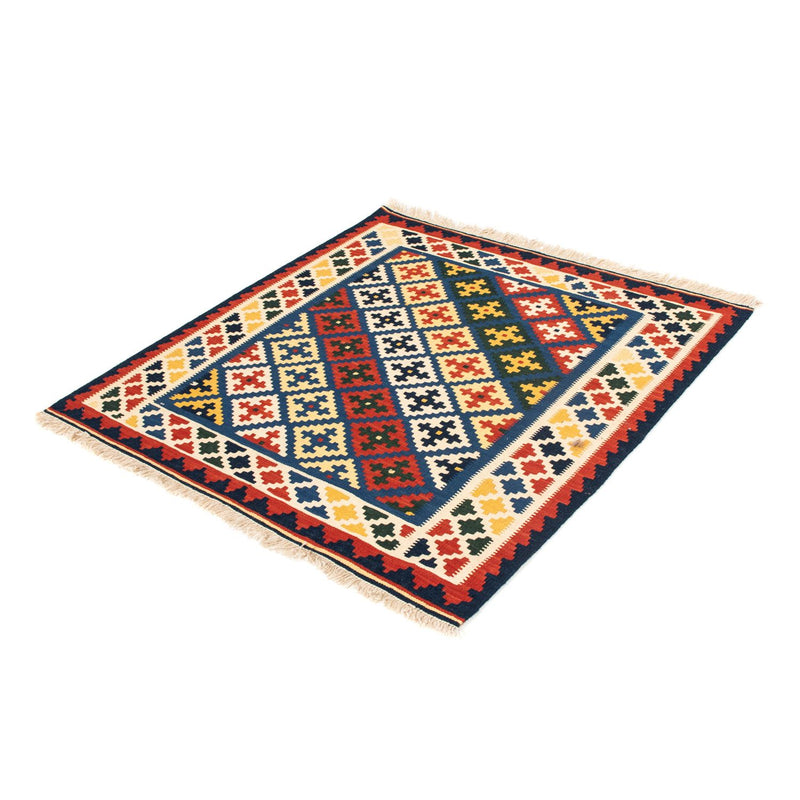 Alfombra Kelim - Oriental cuadrado  - 101 x 101 cm - beige