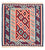 Alfombra Kelim - Oriental cuadrado  - 104 x 103 cm - beige