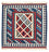 Alfombra Kelim - Oriental cuadrado  - 104 x 103 cm - azul