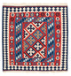 Kilim Fars Alfombra 101x103cm