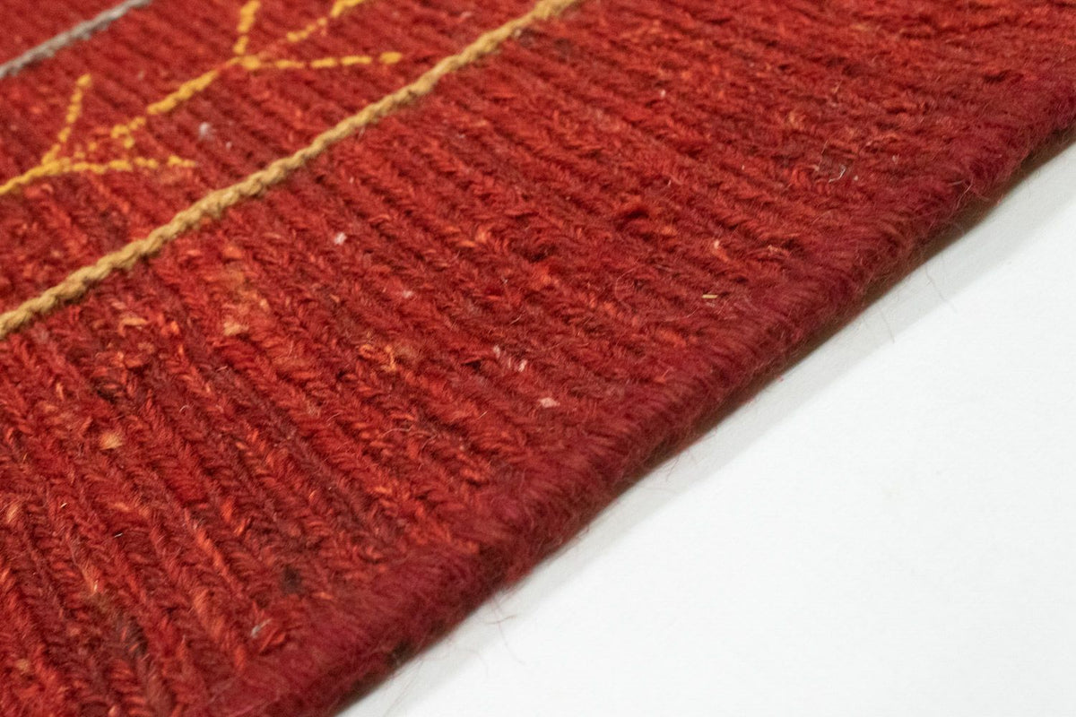 Alfombra Gabbeh - Persa - 167 x 111 cm - rojo