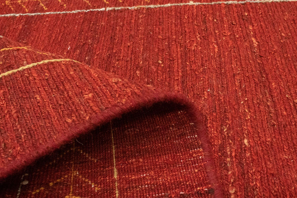 Alfombra Gabbeh - Persa - 167 x 111 cm - rojo