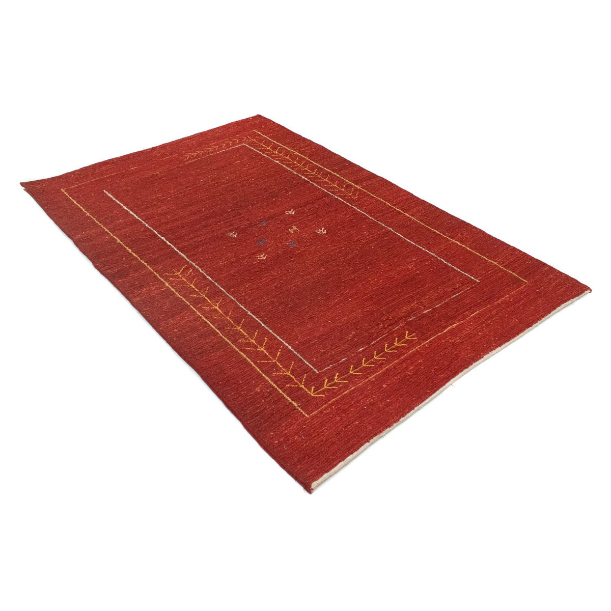 Alfombra Gabbeh - Persa - 167 x 111 cm - rojo