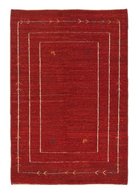 Alfombra Gabbeh - Persa - 173 x 114 cm - rojo