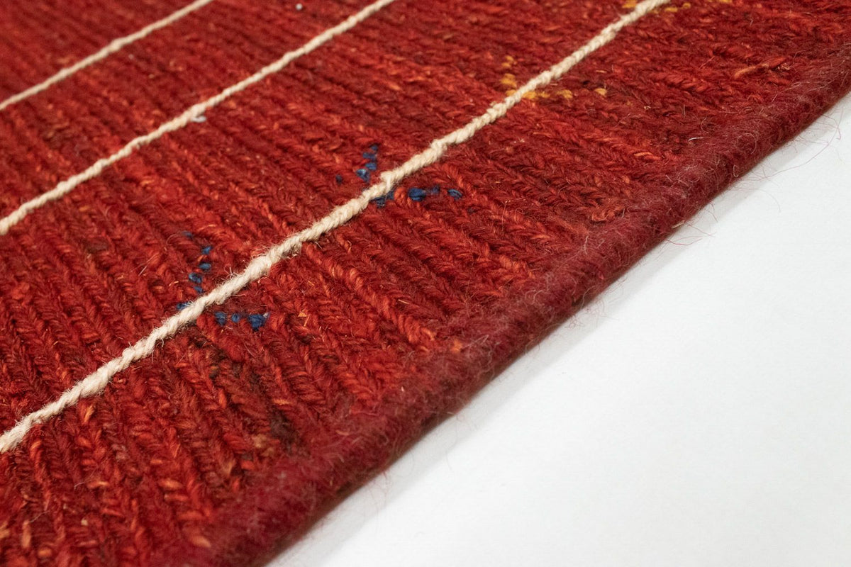 Alfombra Gabbeh - Persa - 173 x 114 cm - rojo