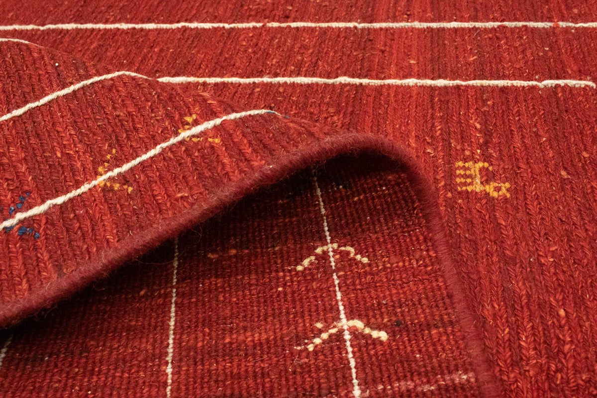 Alfombra Gabbeh - Persa - 173 x 114 cm - rojo