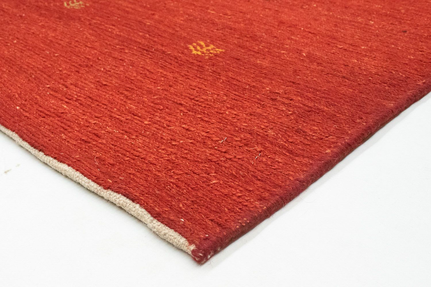 Alfombra Gabbeh - Persa - 186 x 120 cm - rojo