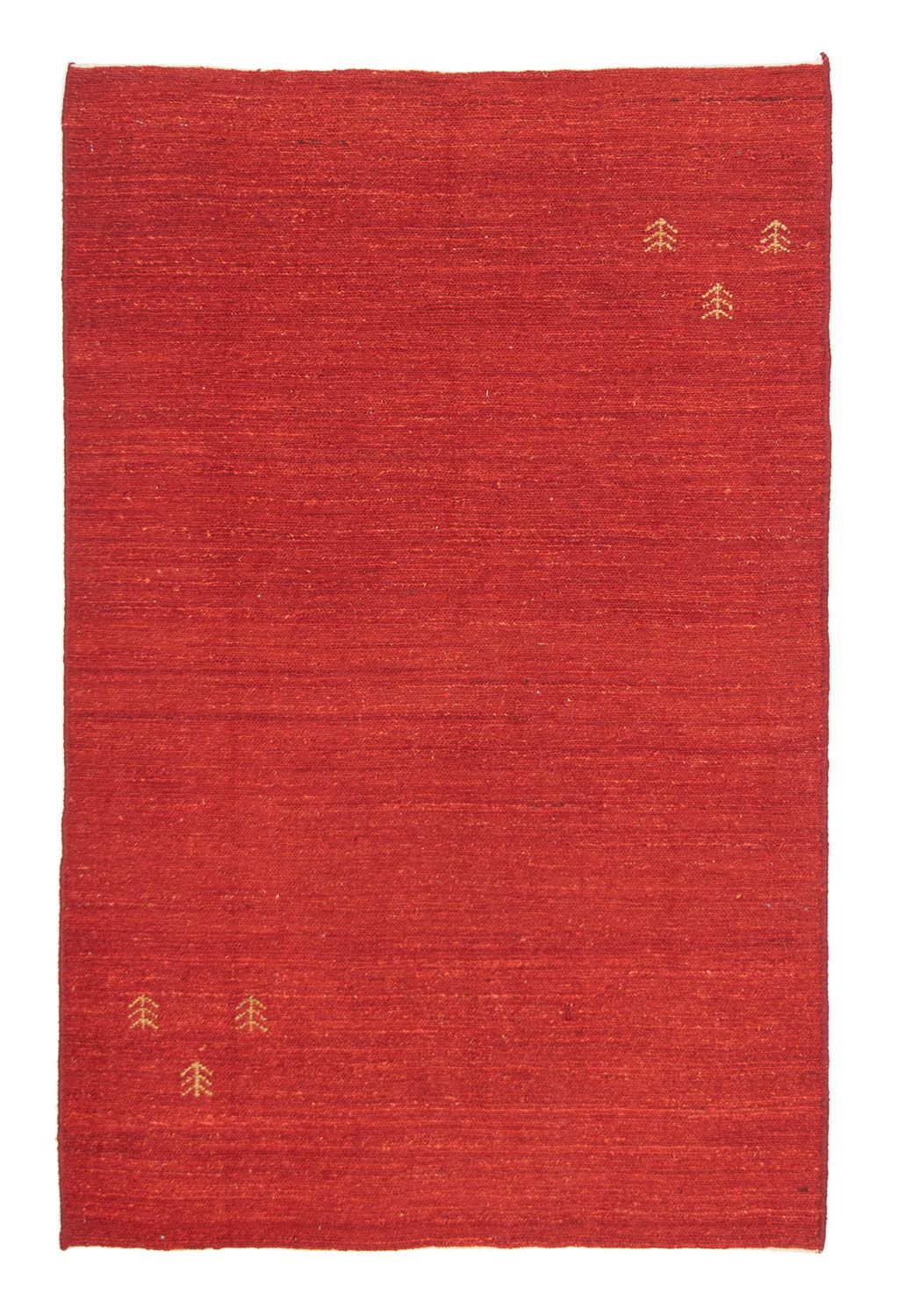 Alfombra Gabbeh - Persa - 177 x 112 cm - rojo