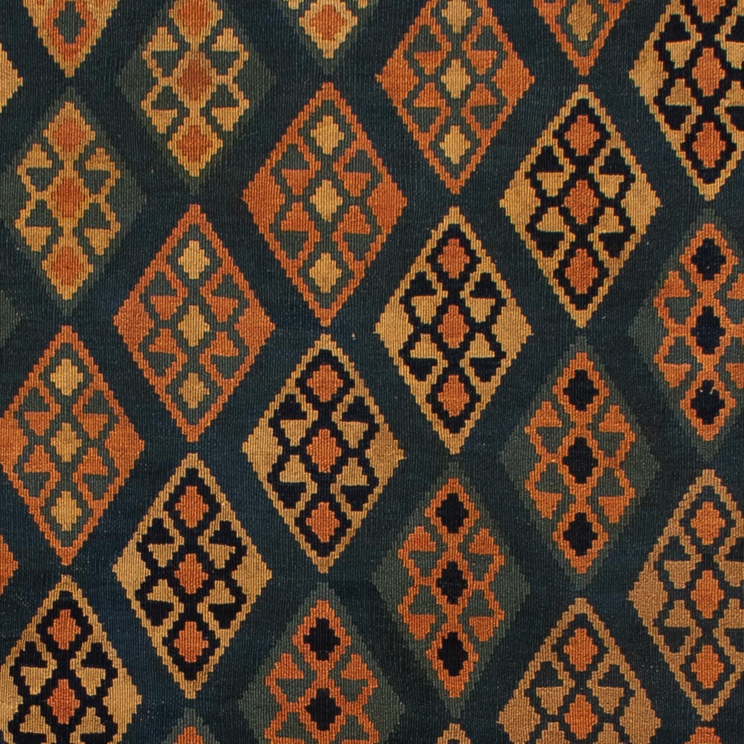 Alfombra Kelim - Oriental - 195 x 157 cm - azul oscuro