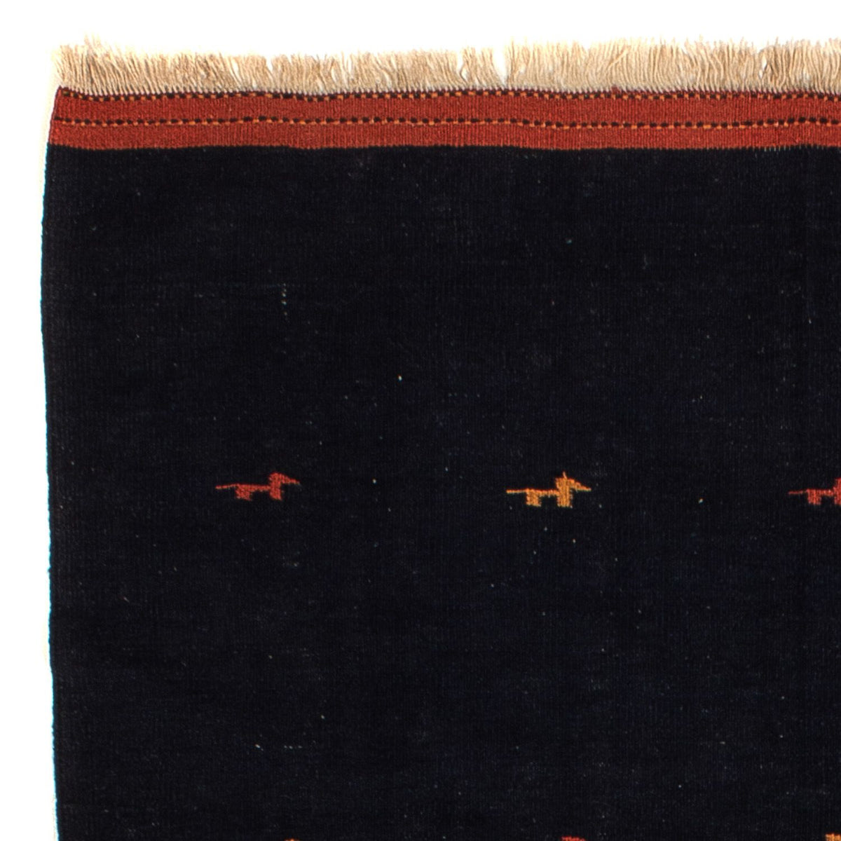 Alfombra Kelim - Oriental - 206 x 150 cm - azul oscuro