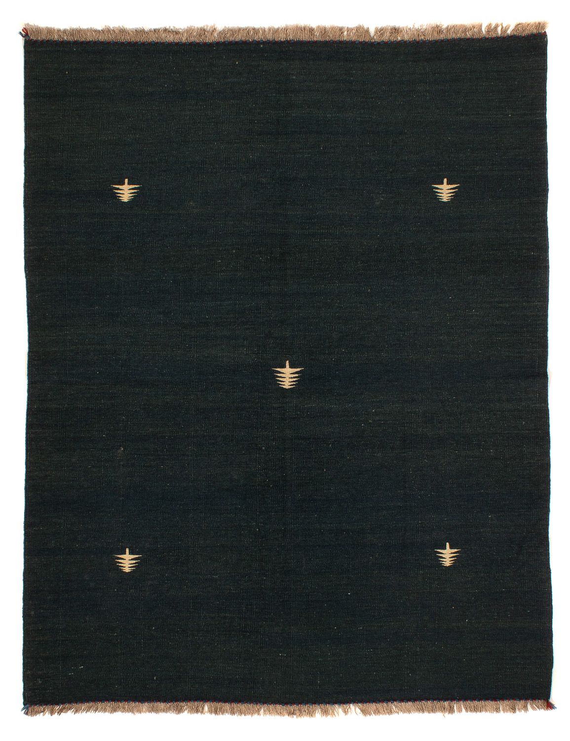 Alfombra Kelim - Oriental - 200 x 150 cm - azul oscuro