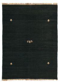 Alfombra Kelim - Oriental - 200 x 150 cm - azul oscuro