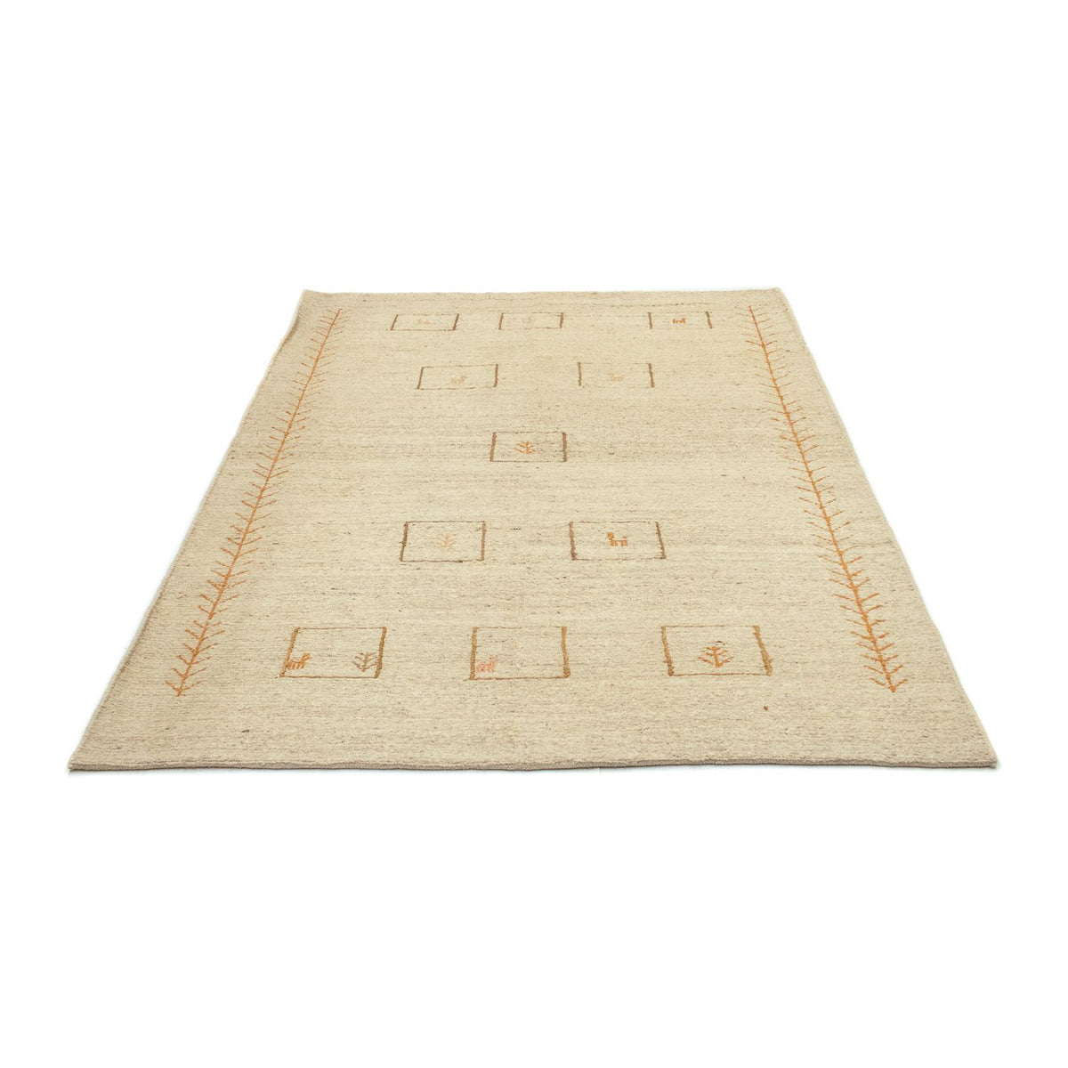 Alfombra Gabbeh - Persa - 188 x 139 cm - beige