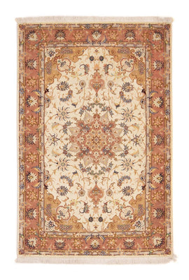 Alfombra Persa - Tabriz - Real - 154 x 100 cm - beige