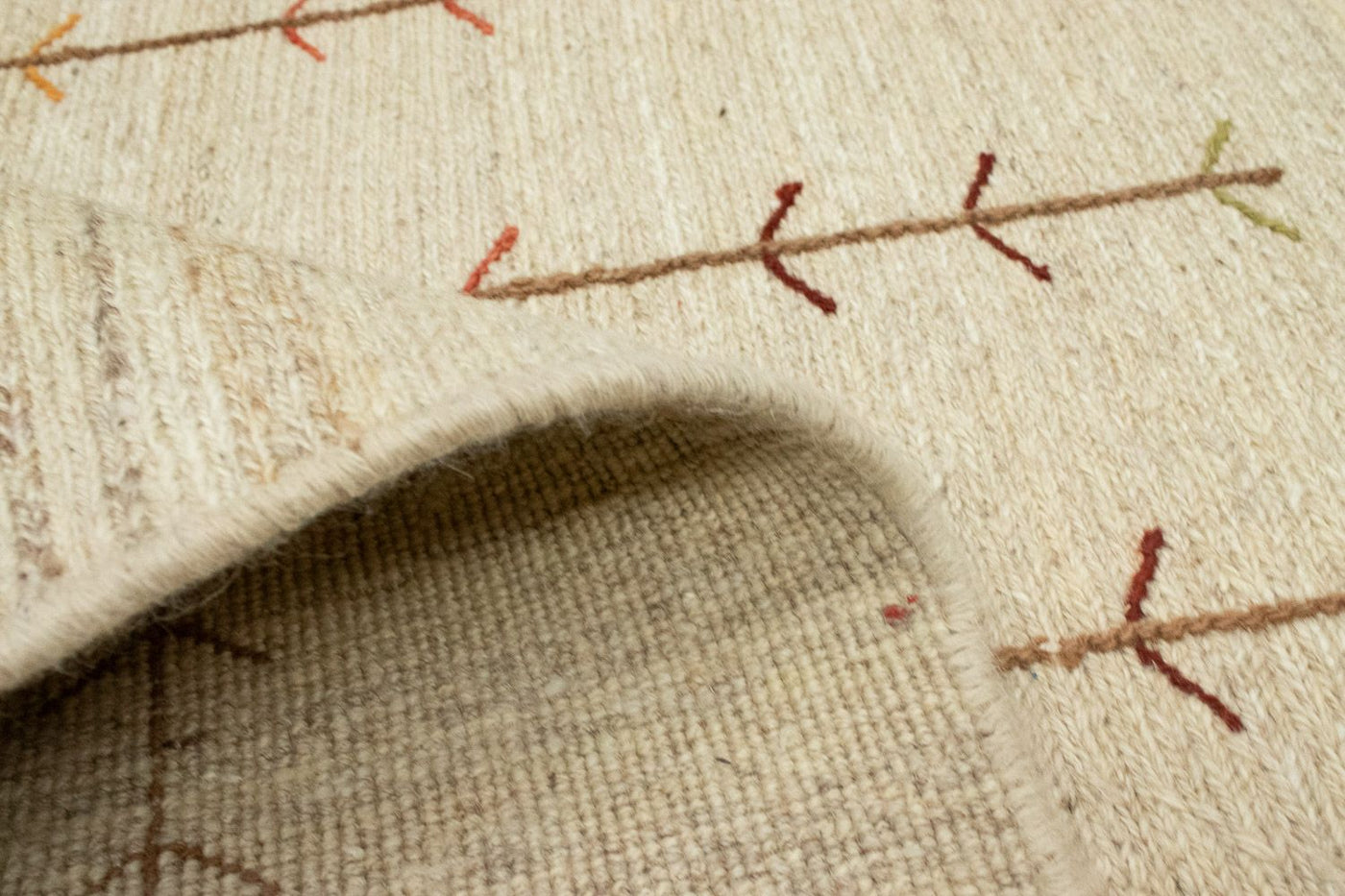 Gabbeh Persa Alfombra 145x101cm - Perserteppich Wollteppich