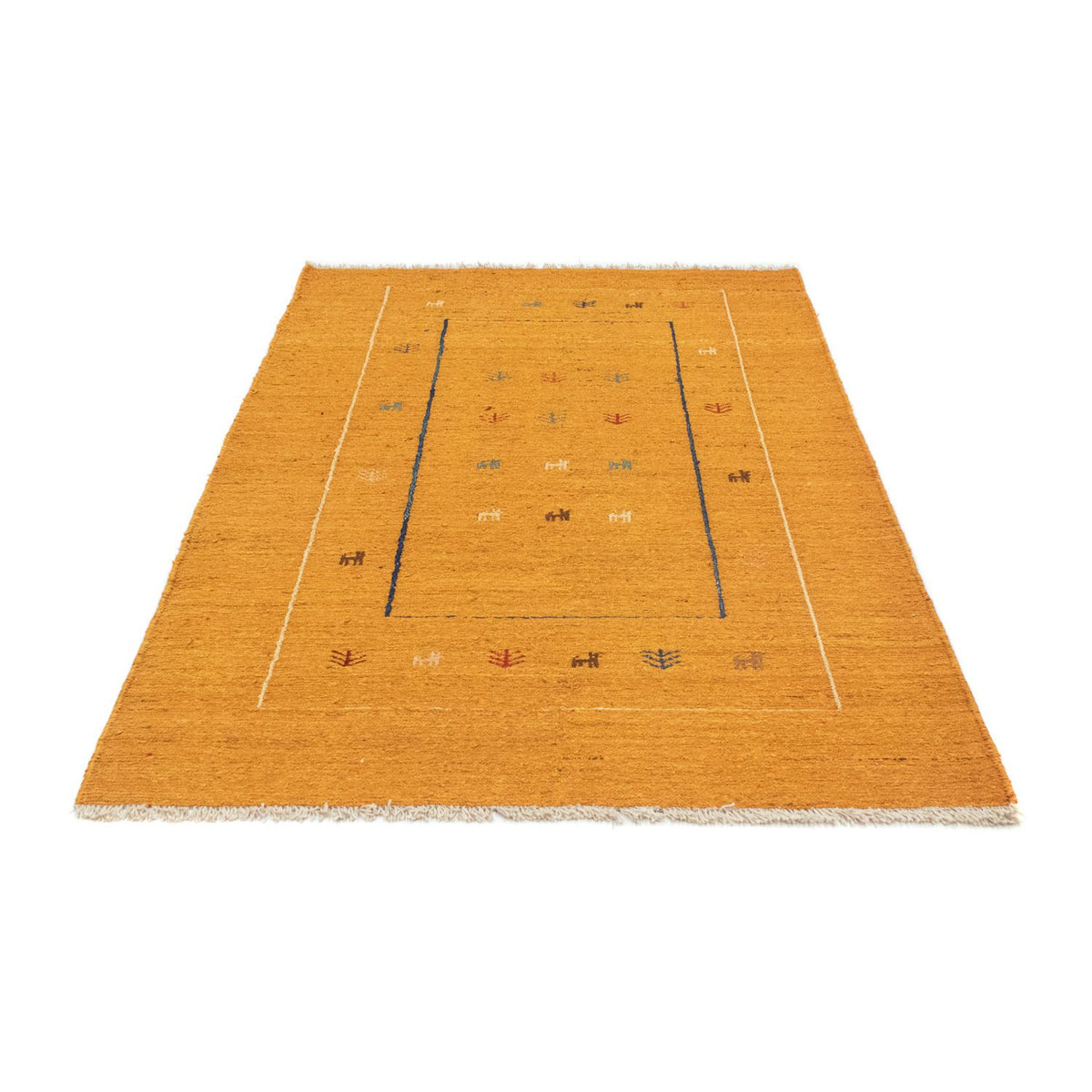 Alfombra Gabbeh - Persa - 188 x 123 cm - oro