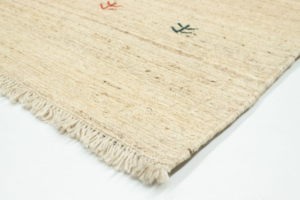 Alfombra Gabbeh - Persa - 138 x 75 cm - beige
