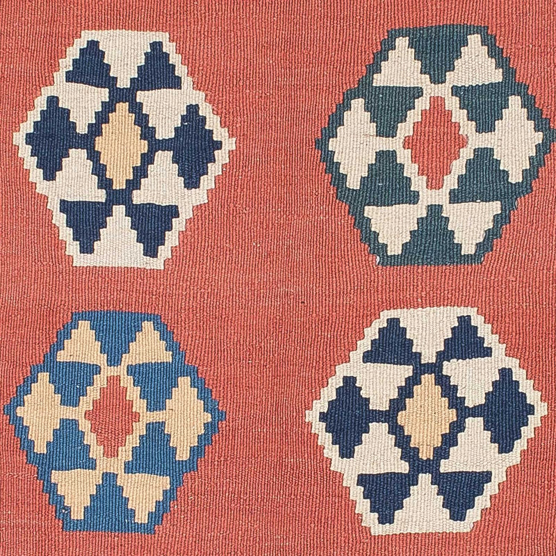 Alfombra Kelim - Oriental - 191 x 122 cm - azul oscuro