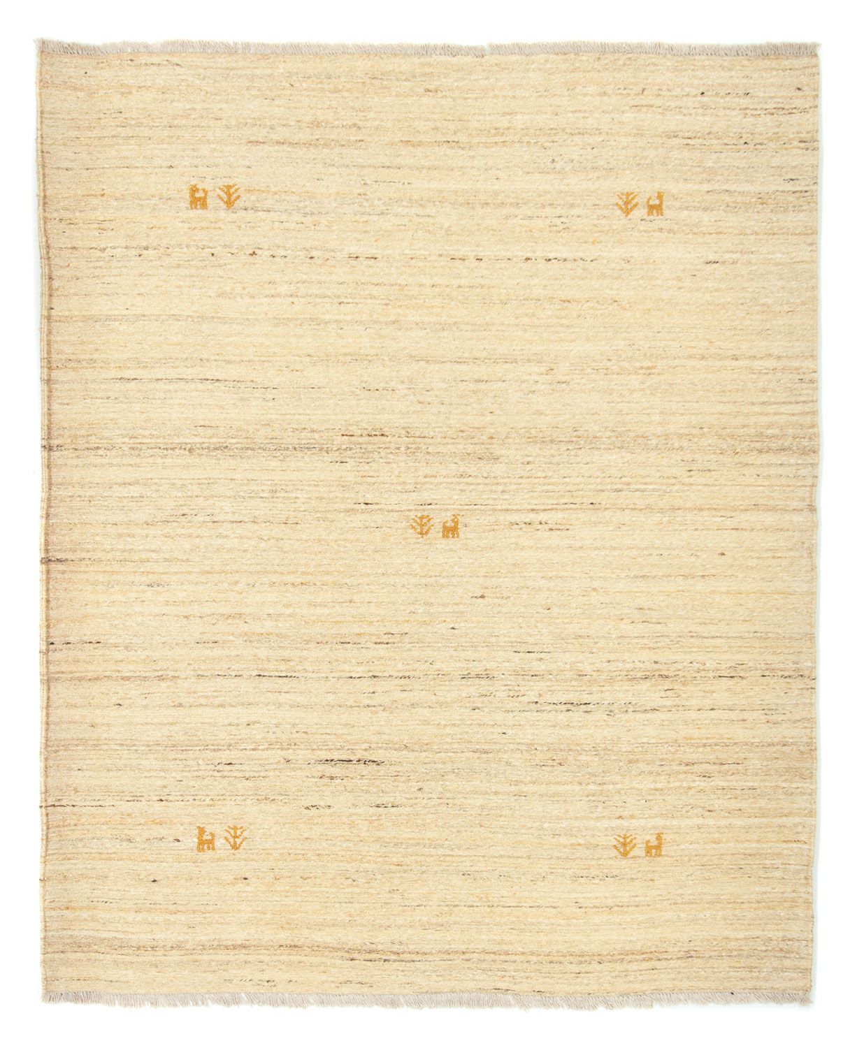 Alfombra Gabbeh - Persa - 192 x 156 cm - beige