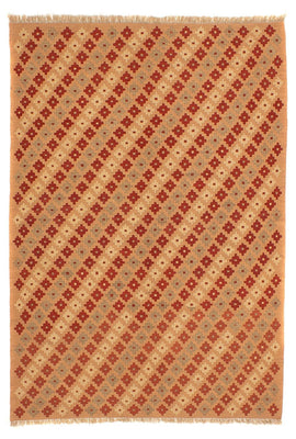 Alfombra Kelim - Oriental - 214 x 158 cm - marrón claro