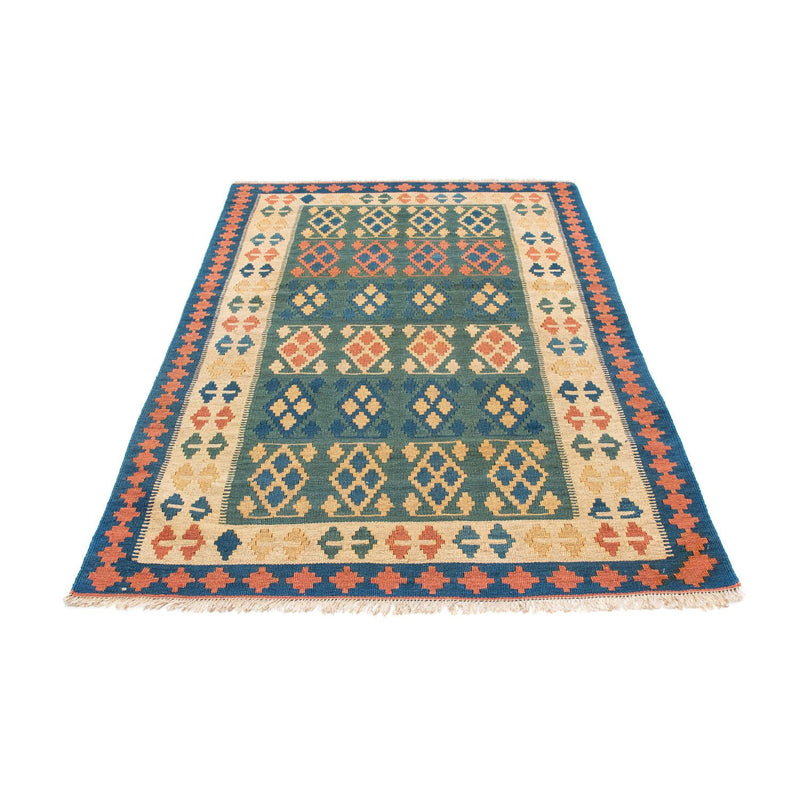Alfombra Kelim - Oriental - 198 x 121 cm - azul