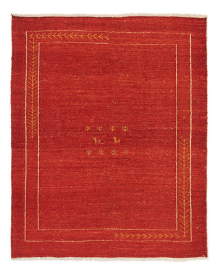 Alfombra Gabbeh - Persa - 191 x 152 cm - rojo