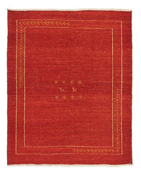 Alfombra Gabbeh - Persa - 191 x 152 cm - rojo