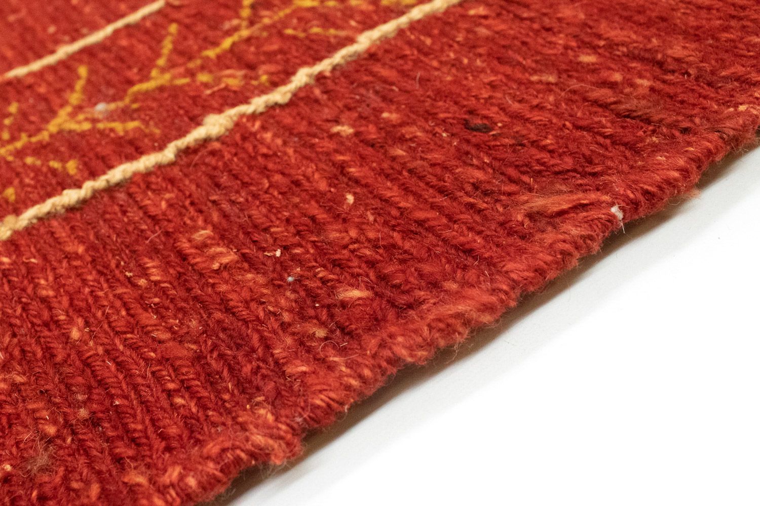 Alfombra Gabbeh - Persa - 191 x 152 cm - rojo
